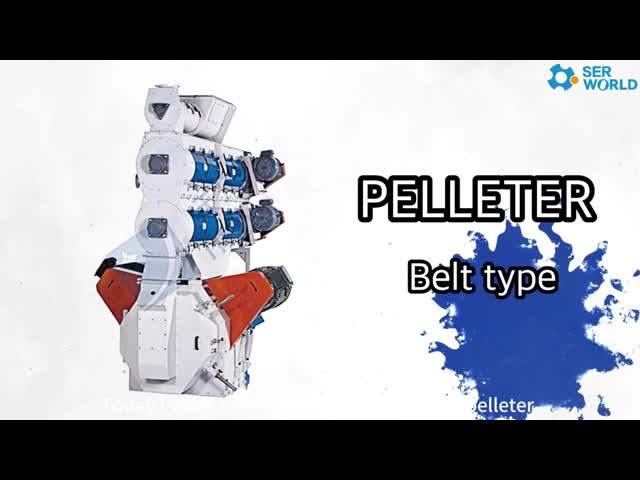 Belt Type Feed Pellet Machine Small Manufacturing Machines Pellet Maker Granulator For Animal Feedstuff Livestock Machinery Poultry Feed Mill Machine