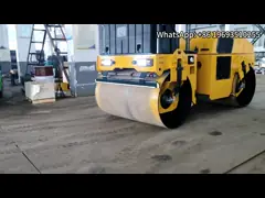 6 Ton Vibratory Road Roller LTC206 Hydraulic Double Drum Sale to Malaysia