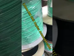 5M Multimode FC Fiber Patch Cord PVC And LSZH 3.0 Diameter Simplex Fiber Cable