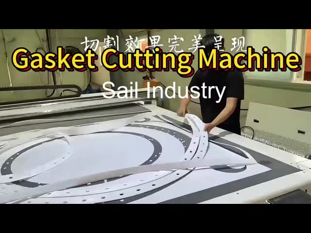 Automatic CNC Gasket Cutting Machine with Three Year Warranty and 1600 x 1300 mm Size