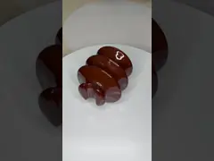 عایق های سرامیکی حرفه ای ولتاژ بالا رنگ قهوه ای / خاکستری