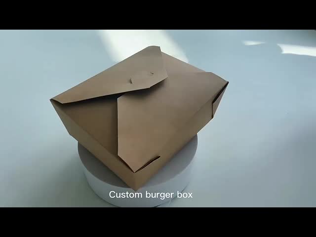 カスタマイズされた紙紙食品 持ち帰りボックス 生物分解性 冷凍食品のパッケージ