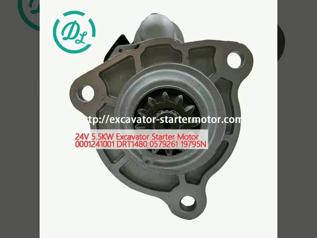 24V 5.5KW エグババタースタートモーター 0001241001 DRT1480 0579261 19795N