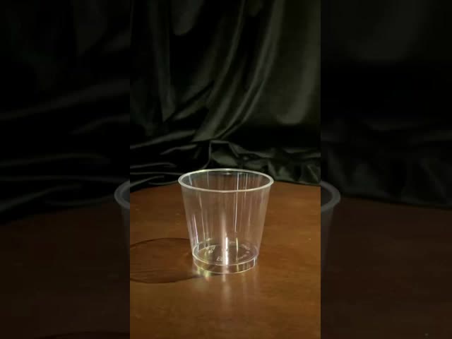 レストランのロゴと個別化された使い捨てカップPSプラスチックカップ