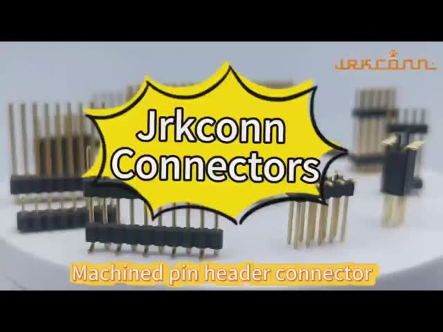 H1.9mm 三列 1.27mm ピッチ 女性コネクタ ストレートディプ 円形穴 ピンヘッダ 角度