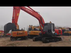 Hitachi ZX240 Used Excavtaors Middle Hydraulic Backhoe Secondhand Digger with 1.m³ Bucket  Capacity