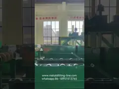 Mesin Slitting Line Baja Tugas Berat Mesin Slitting Sheet Coil Tarik Tinggi