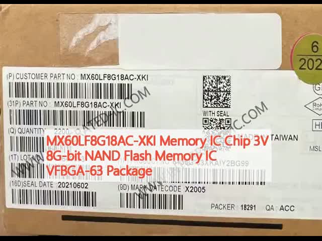 Chip de memória IC MT29F4T08GMLCEJ4:C Chip de memória 4Tbit NAND Flash Memory IC