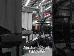 3.7kW Power Aluminum Electrostatic Separator for PVC Material Plastic Recycling System