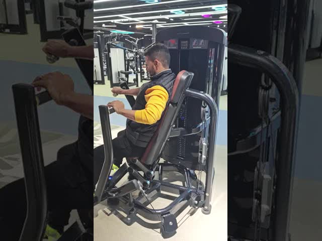 Popular Steel Chest Press Gym Medium Loader Fitness Equipment For Strength Training