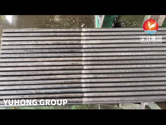 Cabon Steel Low Finned Tube A179 Base Tube With Lower Fins For Air Cooler