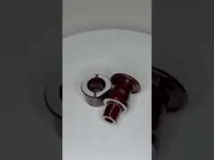 Brown Color Transformer Bushing Insulator With DIN Standard 42539