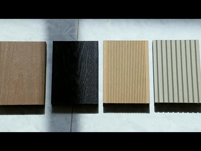 ODM 18mm 共同放出複合デッキの床板古代の木の色