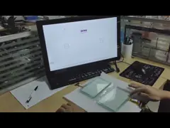 7 Zoll 6mm gehärtetes Glas Explosionssicher Touch-Overlay automatische Auflösung Übereinstimmung und Kompatibilität für Android, Windows und Linux