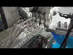 High Precision Euro Cap Assembly Machine Servo Motor Indexing Drive Pneumatic Power