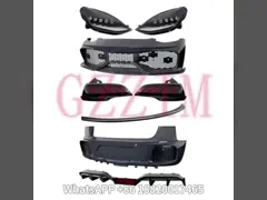 Tesla Body Kit Vorderlippe Seitenschürzen Rücken Diffusor Spoiler Scheinwerfer Hecklampe Custom Farbe