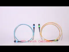 OM3/OM4 MPO Connector 12 Fiber MPO Trunk Cable 8/12/24F MTP MPO Cable voor Data Center Room