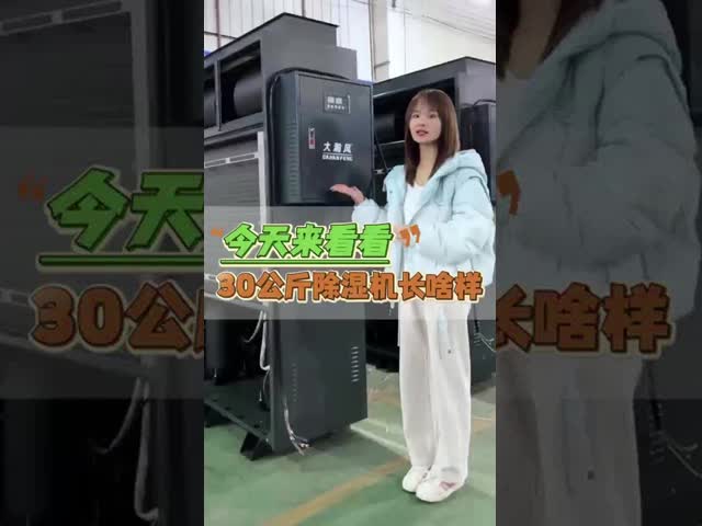保守が少ない 工業用脱湿器 大規模なスペースで湿を効率的に除去する