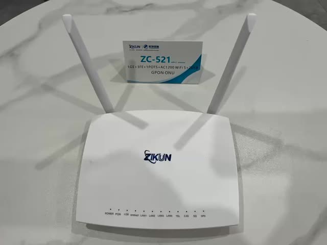 Фабричная цена Dual Band AC WIFI5 GPON ONU Сходный с ZTE F670L HUAWEI HS8546V5 EG8145V5