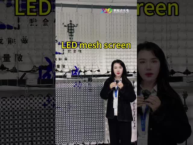 エンターテインメント照明 LED ピクセルスクリーン 30MM メディアファサード用 ピクセルドット DMX