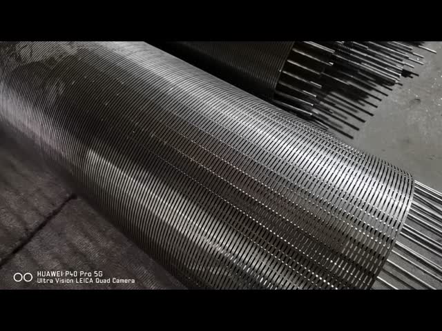 tubo da tela de 4-1/2inch Lcg Johnson Non Clogging Wire Wrapped para o poço raso