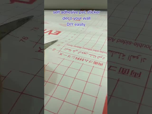 0.1mm-0.15mm PVC livre de casca e papel de parede pegajoso Alto brilho Toque suave