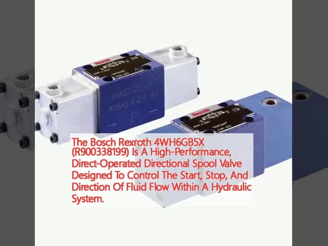 Bosch Rexroth Hydraumatic Parts Direct Operated Directional Spool Valve 4WH6GB5X