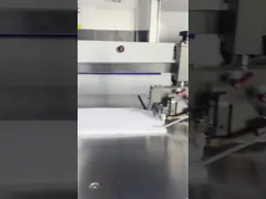 Industrial Automatic Electric Paper Folder 360mm Width Gear Driving