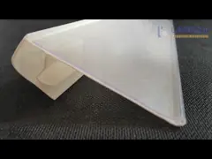 Cadena de producción plástica de la protuberancia del perfil del PVC tornillo gemelo cónico de 55KW
