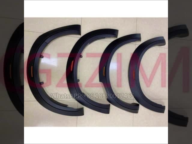 ABS Plastic Off Road Version Fender Flares Auto Wheel Fender For Mazda BT50 2021