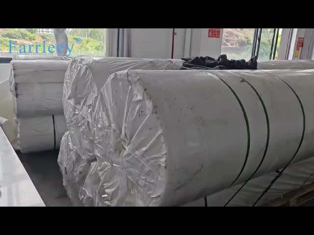 0.3 マイクロン型PTFE膜の非織物フィルタメディア