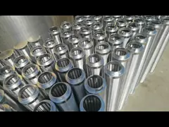 SS304 Continuous Slot Wedge Wire Screen Pipe