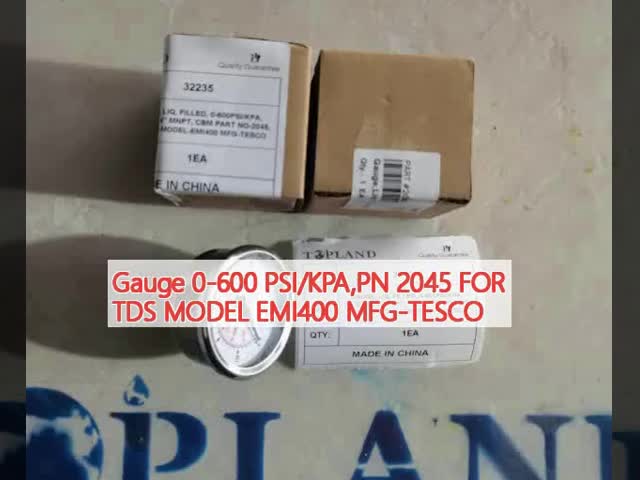 計量 0-600 PSI/KPA PN 2045 TDS モデル EMI400 MFG-TESCO について