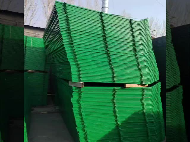 Square Hole Welded Wire Mesh Panels Galvanized And Pvc Coated For Protection
