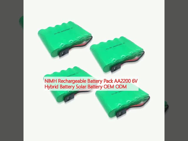 3.6 V 800mAh AA Aaa Baterias recarregáveis Nimh
