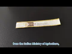 Watermark Surface Finishing Custom Tax Stamps Anti-counterfeit And CMYK Pantone Color