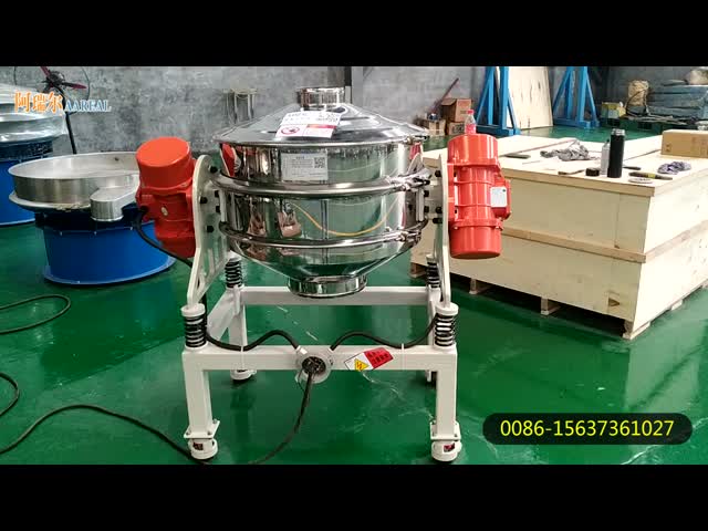 Máquina de peneira de areia de sílica de quartzo Vibro Filtragem de tela vibratória circular multi-deck