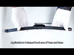 Strength Boneless Wipers Customizable New Windscreen Wipers Carbon Steel