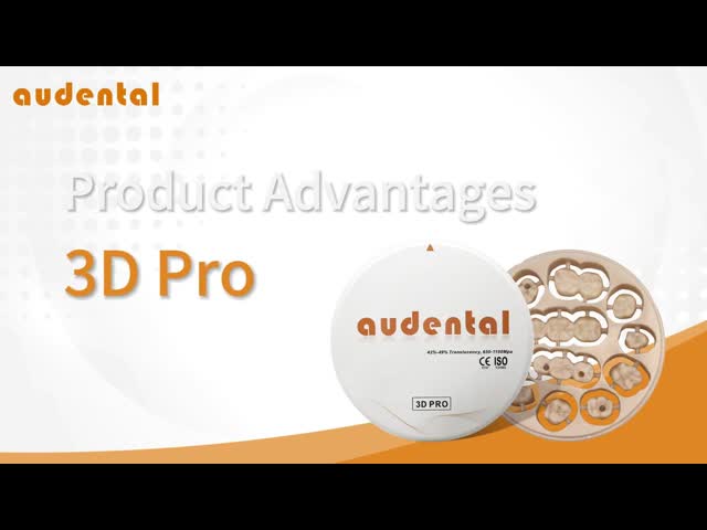 3D PRO 歯科ジルコニアブロックをカスタマイズし,精密で持続的な修復を可能にします.