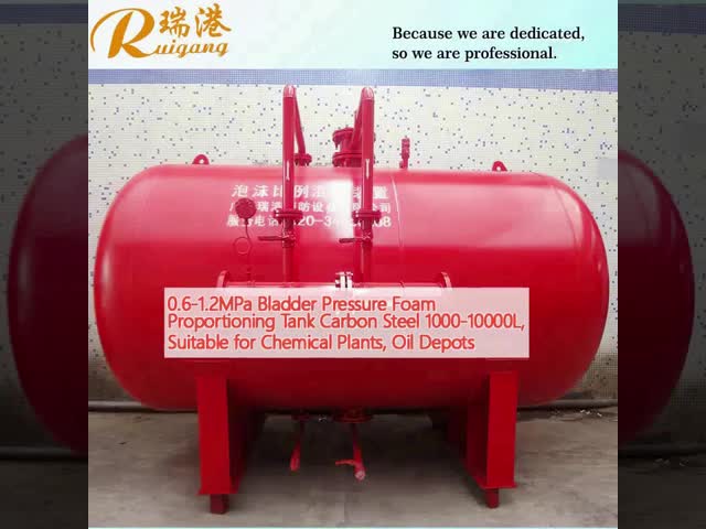 0.6-1.2MPa 膀?? 圧力 泡の比例タンク 炭素鋼 1000-10000L 化学工場,石油貯蔵庫に適しています
