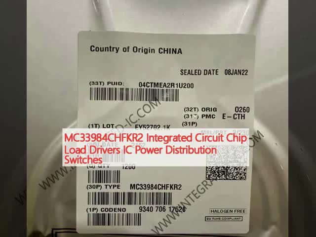 MC33984CHFKR2 MC33984 Load Drivers IC Dual Self Protected 4.0 MOhm Silicon Switch