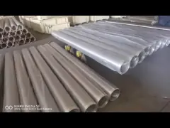 High Filtration Ss 304 Johnson Wire Screen V Shaped 0.25mm Slot