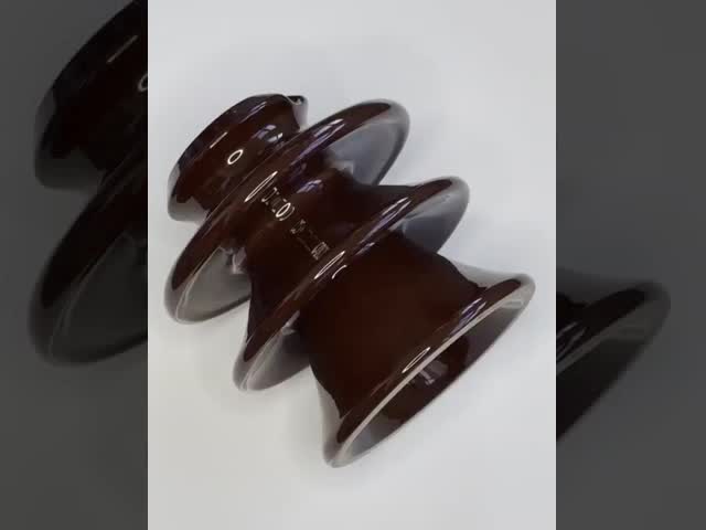 専門の高圧陶磁器の絶縁体ブラウン/灰色色の磁器C-120