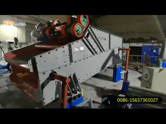 Máquina de tela de vibração linear de areia de zircão tela de vibração horizontal