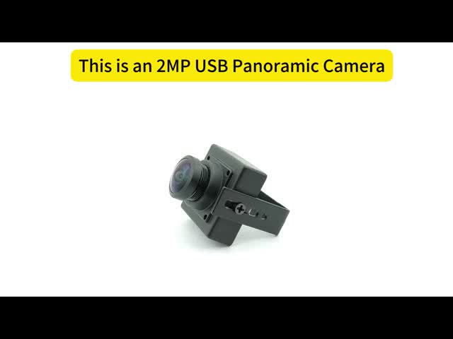 Metal Box Mini USB Camera Full HD 1080p With Fish Eye Lens Suitable For ATM
