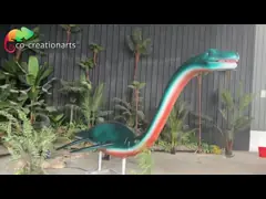 Personalizar tamaño natural Animatrónico Plesiosaurio Simulación Dinosaurios Para exposiciones