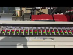 Cadena de producción del tubo del HDPE del PE 500-1200m m con el cortador swarfless