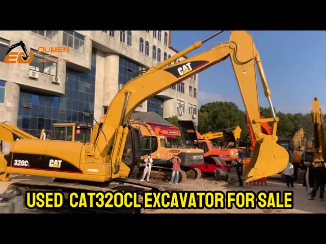 Подержанные строительные машины CAT320D Использованные экскаваторы CAT320D