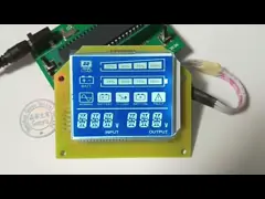TN LCD Screen LCD Segment Display Dark Background White Backlight SMT_HT1621