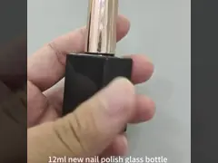 15 ml frasco de esmalte de unhas frascos de esmalte de gel vazios frascos quadrados frascos de esmalte de unhas